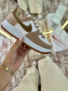 Tênis Unissex Air Force Camurça Caramelo 34 ao 39-Frete Grátis Por Região - comprar online