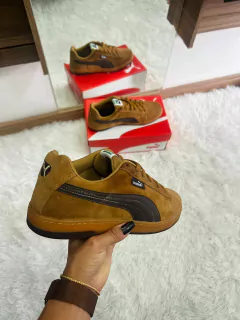 Tênis Masculino Modelo Puma Suede Couro - netpizante
