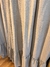 Cortina de baño 1 volado Gris perla - comprar online
