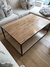 Mesa ratona hierro & madera 1.20 x 0.80 cm