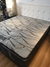 Juego de colchón Matelasse Resortes POCKETT con Cubrecolchòn SOFT& Sommier 1,60 x 1.90