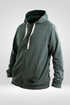 Campera Canguro Verde TEJIDO RECICLADO - comprar online