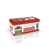 Caja de Mate Cocido Amanda Tradicional con 25 saquitos, diseño en colores rojo, blanco y verde