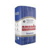 Paquete de yerba mate Amanda Despalada de 500 gramos visto en un ángulo lateral, con diseño azul y blanco