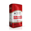 Paquete de yerba mate Amanda selección especial de 500 gramos visto en un ángulo lateral que muestra su diseño rojo y blanco