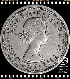 Km 3 Rodésia & Niassalândia, Federação 3 Pences (Série Completa) 1955 1956 1957 1962 1963 1964 # Elizabeth II © - loja online
