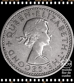 Km 3 Rodésia & Niassalândia, Federação 3 Pences (Série Completa) 1955 1956 1957 1962 1963 1964 # Elizabeth II ©