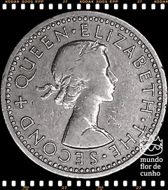 Km 3 Rodésia & Niassalândia, Federação 3 Pences (Série Completa) 1955 1956 1957 1962 1963 1964 # Elizabeth II © - loja online