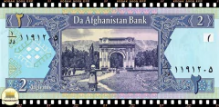 .P65a Afeganistão 2 Afghanis SH1381 (2002) FE - comprar online