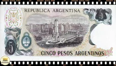 P312a.1 Argentina 5 Pesos Argentinos ND (1983-84) FE - comprar online