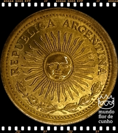 Km 69 Argentina 1 Peso 1975 XFC # Anômala com Recunho © na internet