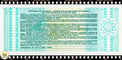 S2271b Argentina 1 Austral Argentino ND Decreto 307/3 FE Emissão Especial # Província de Tucumán - Obrigações de Cancelamento da Dívida - comprar online