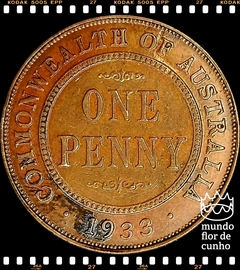 Km 23 Austrália 1 Penny 1933(m) MBC/SOB # George V © - comprar online
