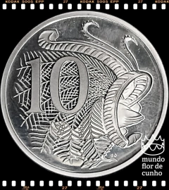 Km 65 Austrália 10 Cents Proof # Elizabeth II (Nós Temos Mais de Uma Data # Favor Escolher uma Data Abaixo e o Estado de Conservação) 1982 1983 ©