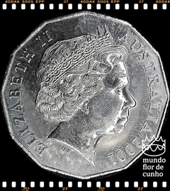 Km 491.1 Austrália 50 Cents 2001B FC # 100º Aniversário da Federação - Austrália © - comprar online