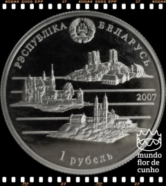 Km 300 Bielorrússia 1 Rouble 2007 XFC Proof Muito Escassa # Napoleon Orda, 200º Aniversário de Nascimento © - comprar online