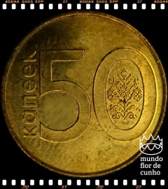 Km 566 Bielorússia 50 Kopeks 2009 XFC ©