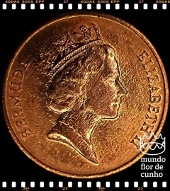 Km 44b Bermudas 1 Cent 1991 XFC # Javali Selvagem © - comprar online
