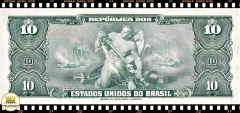 C020 Brasil 10 Cruzeiros ND(1963) FE P167b - comprar online
