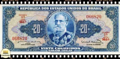 C023 Brasil 20 Cruzeiros ND(1963) FE P168b na internet