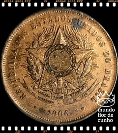 Km 490 Brasil 20 Reis 1906 SOB Muito Escassa na internet