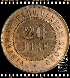 Km 490 Brasil 20 Reis 1906 SOB Muito Escassa - comprar online