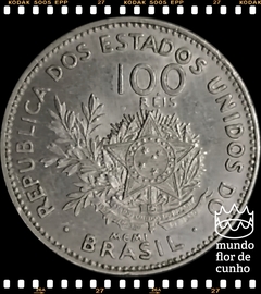 Km 503 Brasil 100 Reis MCMI (1901) FC © - comprar online