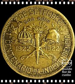 Km 521.2 Brasil 500 Réis 1922 MBC Rara # BBASIL na internet