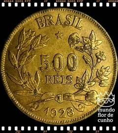 Km 524 Brasil 500 Réis 1928 SOB (V125) - comprar online