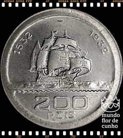 Km 528 Brasil 200 Réis ND (1932) XFC Muito Escassa # 4° Centenário da Colonização do Brasil © - comprar online