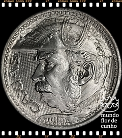 Km 535 Brasil 2000 Réis 1935 XFC Prata # Série Brasileiros Ilustres - Duque de Caxias ©