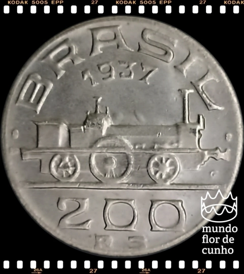Km 537 Brasil 200 Reis # Visconde de Mauá (Nós Temos Mais de Uma Data # Favor Escolher uma Data Abaixo e o Estado de Conservação) 1936 1937 1938