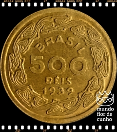 Km 549 Brasil 500 Réis 1939 SOB # Machado de Assis (V175) © - comprar online