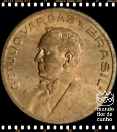 Km 555 Brasil 10 Centavos 1943 XFC # Getúlio Vargas © na internet