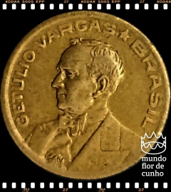 Km 555a.1 Brasil 10 Centavos 1944 SOB "Com Sigla" # Getúlio Vargas © na internet