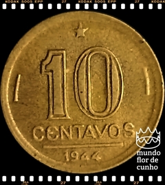 Km 555a.1 Brasil 10 Centavos 1944 SOB "Com Sigla" # Getúlio Vargas © - comprar online