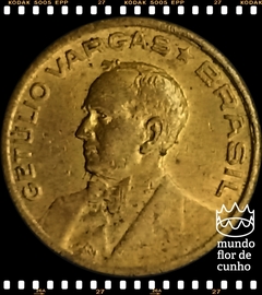 Km 555a.1 Brasil 10 Centavos 1945 "Sem Sigla" # Getúlio Vargas © na internet