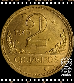 Km 559 Brasil 2 Cruzeiros 1945 SOB/FC "Sem Sigla" © - comprar online