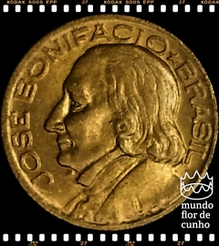 Km 561 Brasil 10 Centavos 1947 SOB/FC # Anômala: Disco Rachado © na internet