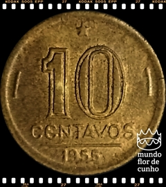 Km 561 Brasil 10 Centavos 1955 FC # José Bonifácio © - comprar online
