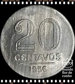 Km 565 Brasil 20 Centavos 1956 SOB - comprar online