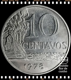 Km 578.1a Brasil 10 Centavos 1978 # Proof pelo cunho © - comprar online