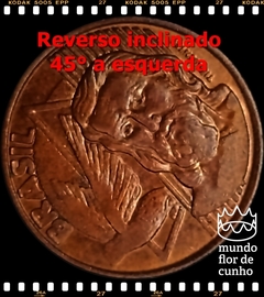 Km 631 Brasil 5 Centavos 2002 MBC # Anômala com Reverso Inclinado 45° a esquerda ©