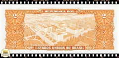 C063 Brasil 2 Cruzeiros ND(1956) FE P157Ab - comprar online