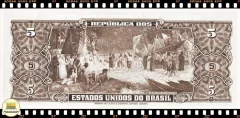 C067 Brasil 5 Cruzeiros ND(1954) FE P158b - comprar online