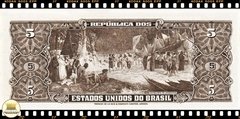 C068 Brasil 5 Cruzeiros ND(1956) FE P158c - comprar online