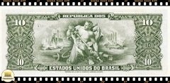 C081 Brasil 10 Cruzeiros ND(1960) FE P159f - comprar online
