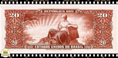 C088 Brasil 20 Cruzeiros ND(1962) FE P178 - comprar online