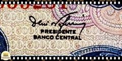 C119 Brasil 50 Centavos em 500 Cruzeiros ND(1967) FE P186a na internet