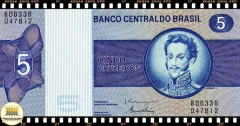 C136 Brasil 5 Cruzeiros ND(1979) FE P192d